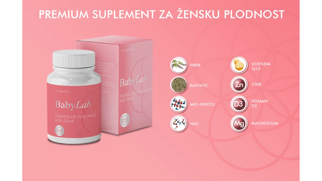 Tablete za plodnost kod žena BabyLab